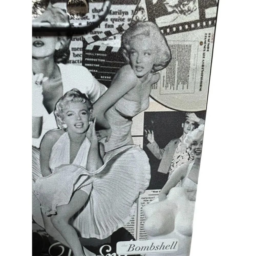 Marilyn Monroe iPhone 13 Pro Max Case Black & White Collage Design